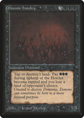 Demonic Hordes / Demonic Hordes - Magic: The Gathering - MoxLand
